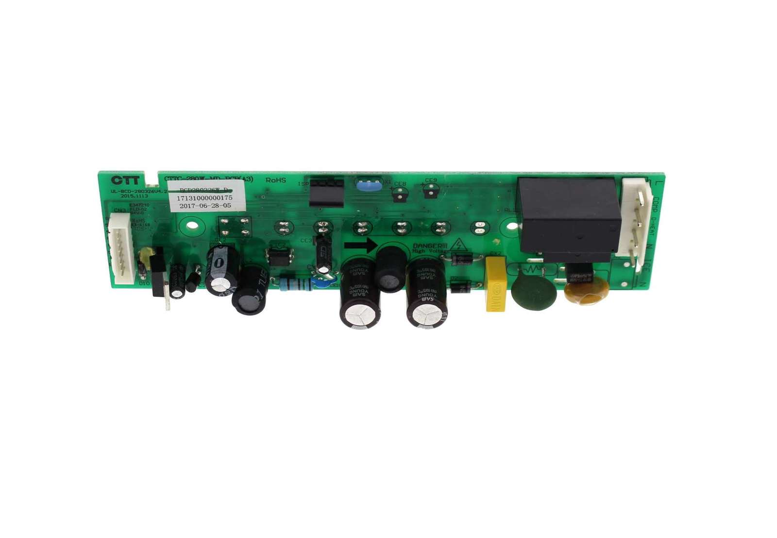 WG03F06343 - Genuine OEM GE Refrigerator Main Control PCB